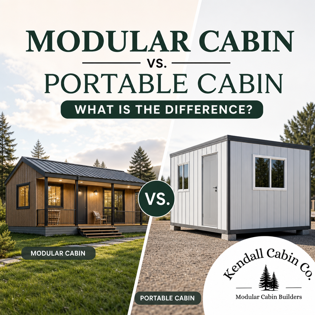 Modular Cabin vs. Portable Cabin: What Is the Difference?