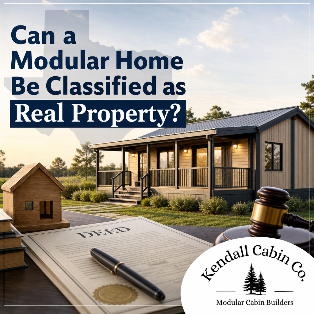 Can a Modular Home Be Classified as Real Property?